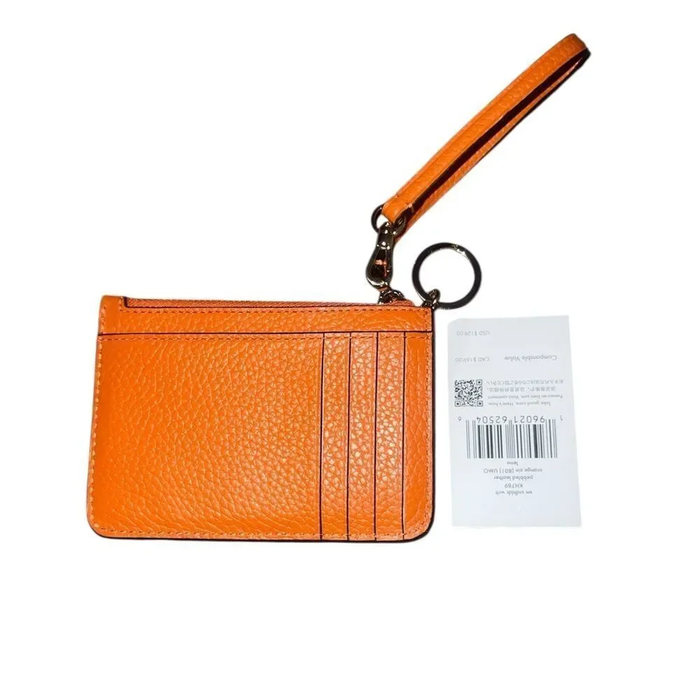 Kate Spade Orange Wristlet